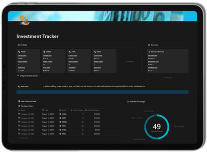 Notion Advanced Investment Tracker