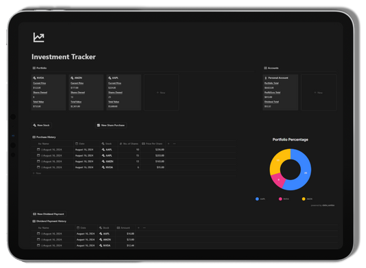 Notion Investment Tracker