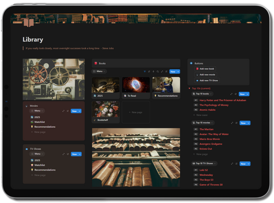 Notion Digital Library