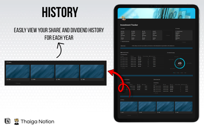 Notion Advanced Investment Tracker